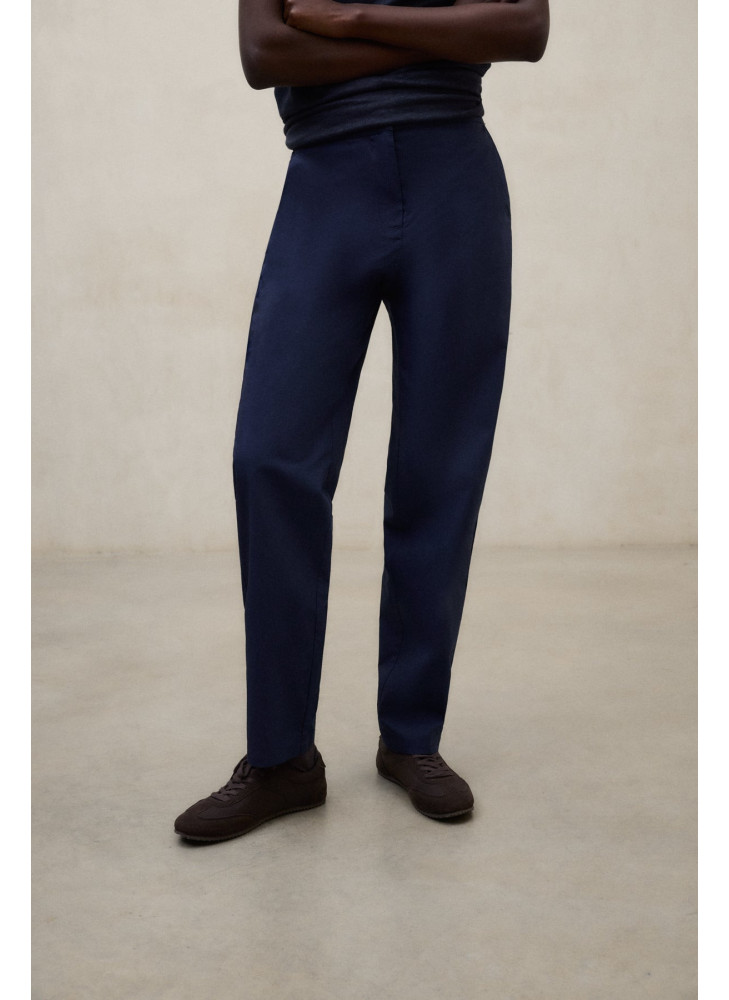 Pantalón ECOALF Laga azul marino de mujer