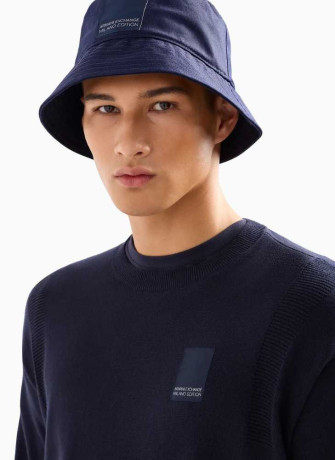 Jersey hombre Armani Exchange 3DZM1G Azul marino