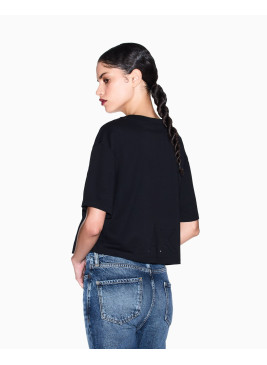 Camiseta Armani Exchange negra corta XW001709