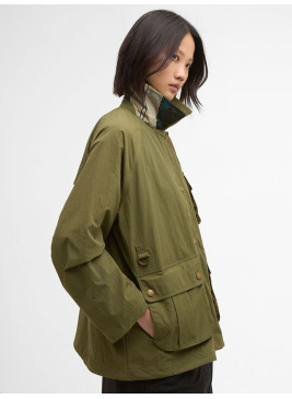 Barbour Debbie showerproof  jacket olive