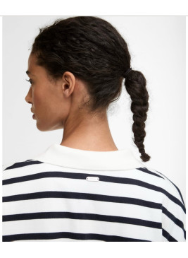Polo Barbour de rayas azul Inez navy stripe
