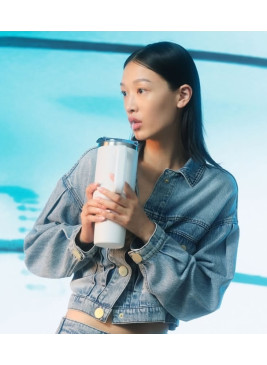 Cazadora vaquera Armani Exchange corta XW002260 de mujer