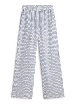 Pantalón ECOALF Moss azul y blanco