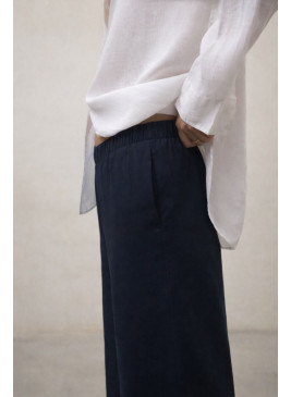 Pantalón ECOALF Moss azul marino de mujer