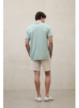 ECOALF polo TEDAN verde jade