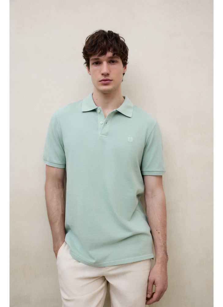 ECOALF polo TEDAN verde jade