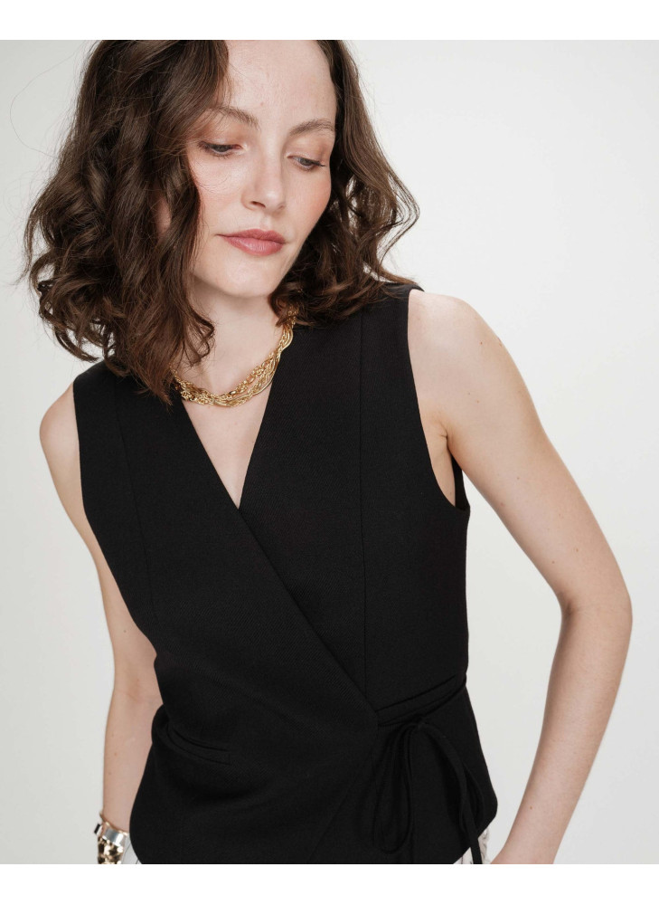 Chaleco negro Vilmont