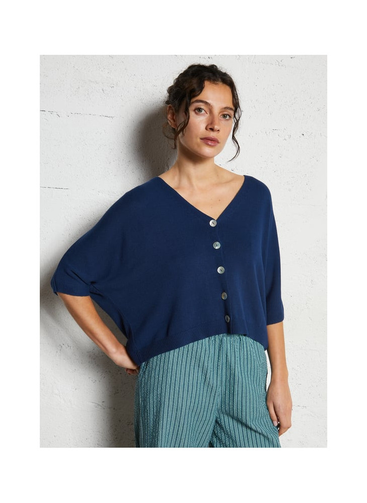 Chaqueta Nice Things azul WKW010