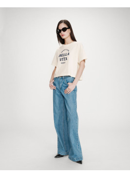 Camiseta Bella Vita cruda de mujer