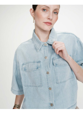 Vaquera azul Vita de mujer