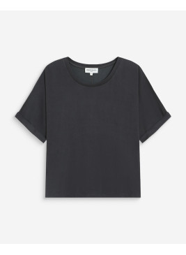 Camiseta Parma carbone de manga corta de mujer