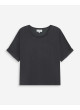 Camiseta Parma carbone de manga corta de mujer