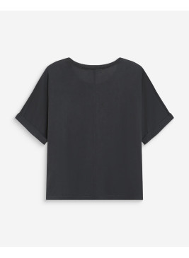 Camiseta Parma carbone de manga corta de mujer