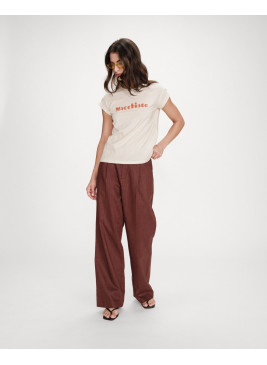 Camiseta Víctor con logo macchiato de mujer