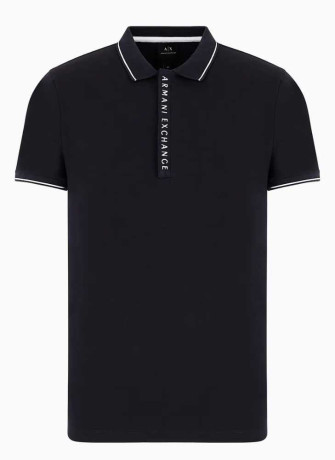 Polo hombre Armani Exchange 8NZF71 Azul marino