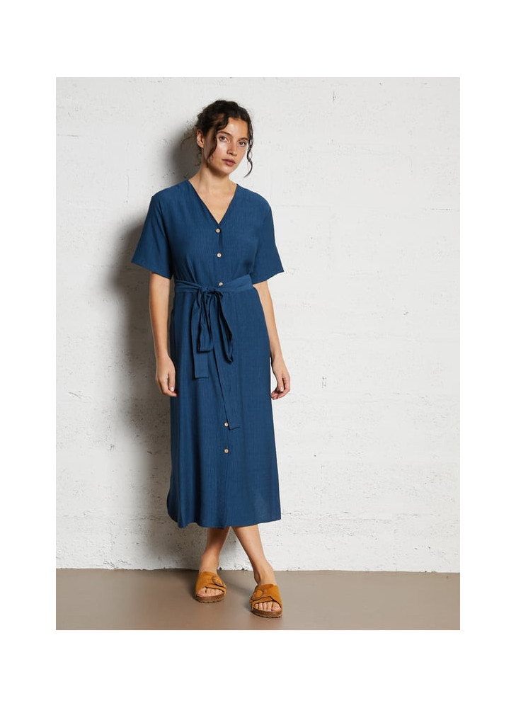 Vestido Nice Things azul WWW146
