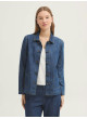 Chaqueta Nice Things vaquera azul WWW056 de mujer