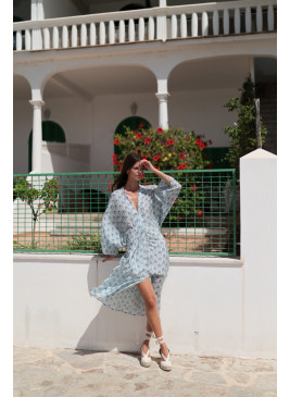 Vestido azul Alegra