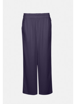 Pantalón azul de tencel de...