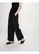 Pantalón negro Noblesse con cintura elástica de mujer