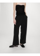 Pantalón negro Noblesse con cintura elástica de mujer