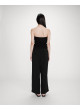 Pantalón negro Noblesse con cintura elástica de mujer