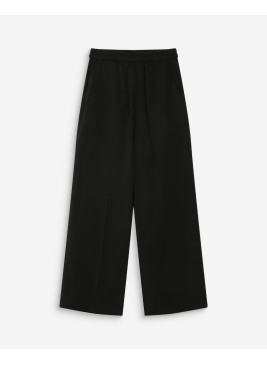 Pantalón negro Noblesse con cintura elástica de mujer