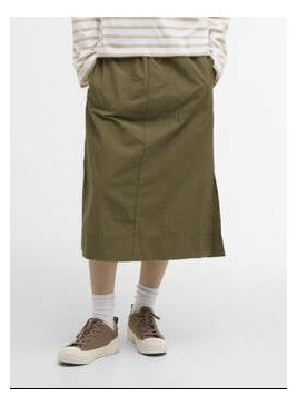 Falda Barbour verde Maureen...