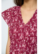 Vestido nido de abeja y flores