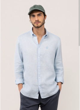 Camisa EL GANSO azul de...