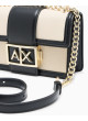 Bolso Armani Exchange mini crossbody XW000071 negro y crudo