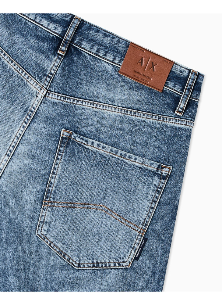 Pantalón Armani Exchange  vaquero de hombre azul claro XM000070 AF24465
