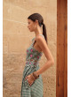 Vestido largo cactus Grace verde