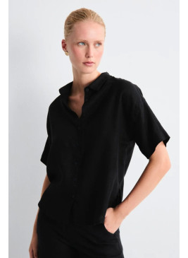Camisa Mus&Bombon negra de...