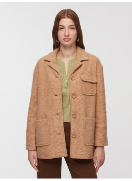 Chaqueta Nice Things beige lana