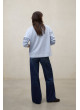 ECOALF sudadera Violina Azul Claro de mujer
