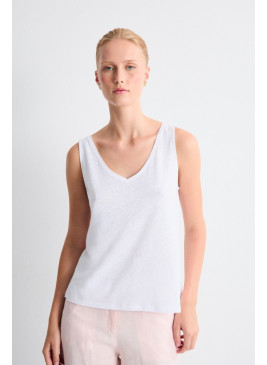 Top blanco Mus&Bombon Luzara