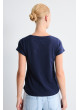 Camiseta azul de pico Mus&Bombon Luzara