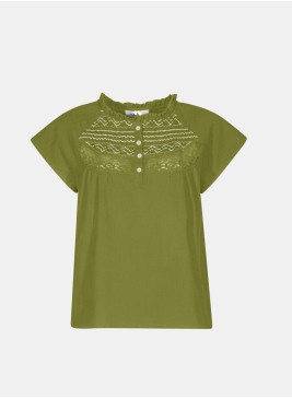 Blusa verde sublime de mujer