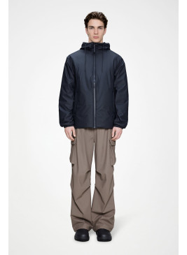 Rains Lohja insulated jacket W3T1 Navy azul marino