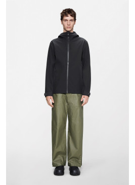 Rains Suva softshell jacket W3T1 black negra