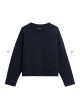 Barbour Harling Cotton knitted jumper navy azul marino de algodón
