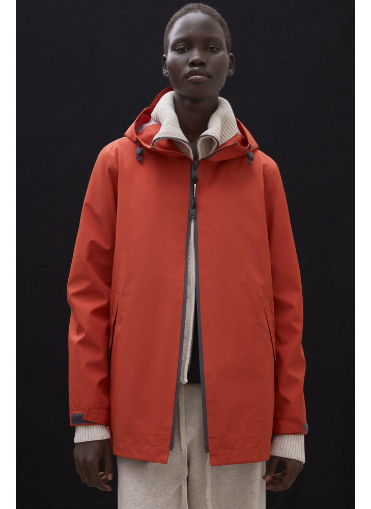 ECOALF DILUVIO JACKET WOMAN DARK ORANGE de mujer