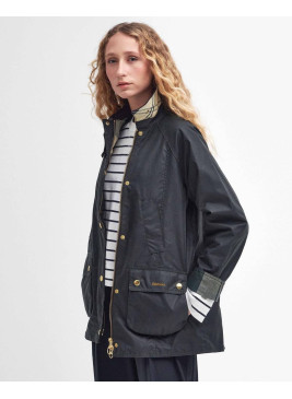 Barbour Modern Beadnell Wax Jacket sage/Ancient