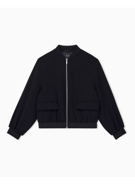 Cazadora Armani Exchange negra tipo bomber XW002906 de mujer