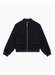 Cazadora Armani Exchange negra tipo bomber XW002906 de mujer
