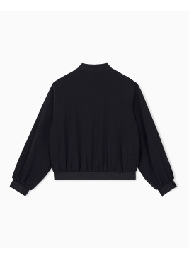 Cazadora Armani Exchange negra tipo bomber XW002906 de mujer