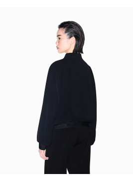 Cazadora Armani Exchange negra tipo bomber XW002906 de mujer