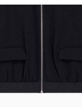 Cazadora Armani Exchange negra tipo bomber XW002906 de mujer