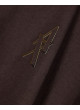 Camiseta Armani Exchange marrón de pico corta XW002956